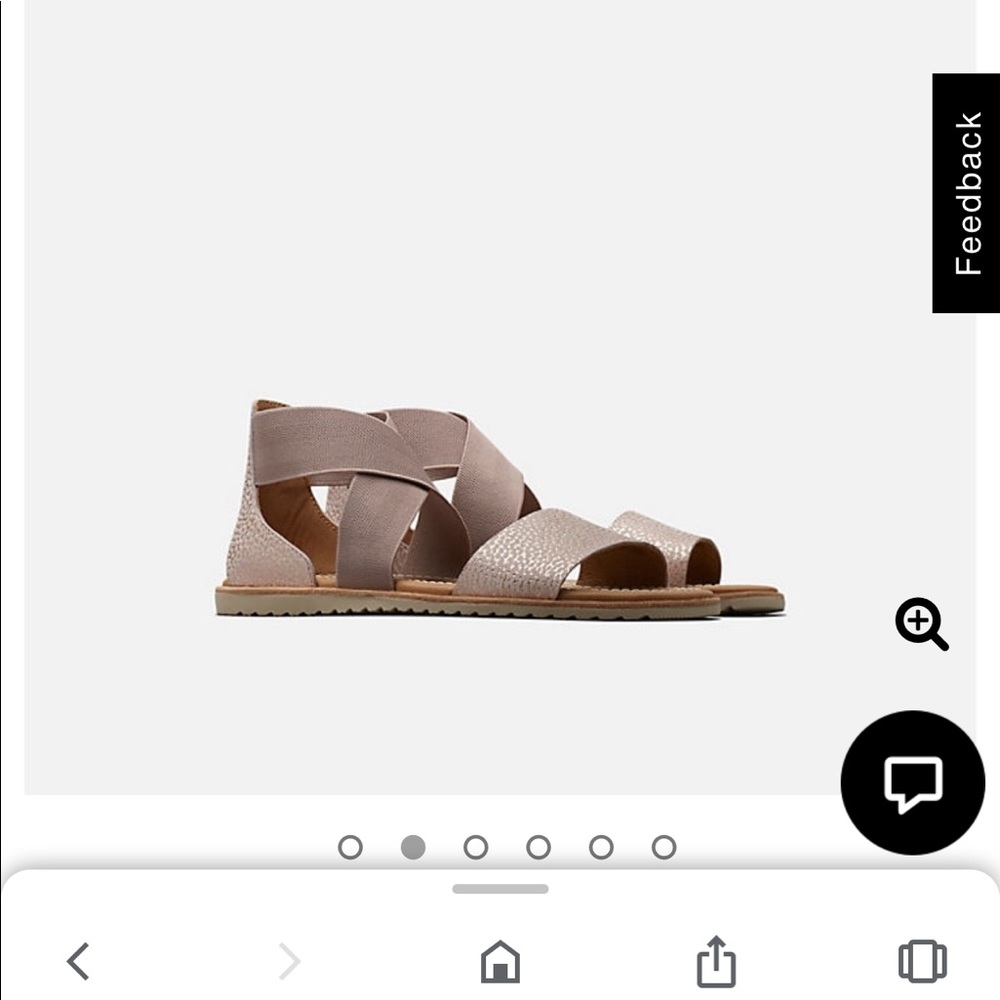 NWB Sorel sandals